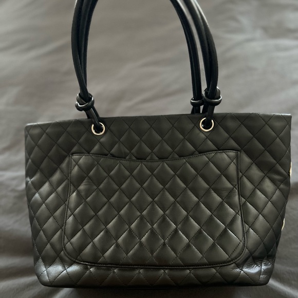 CHANEL Calfskin Quilted Large Cambon Tote - Picture 5 of 12